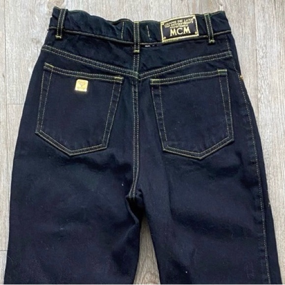 MCM, DESIGNER MICHAEL CORMER MÜNCHEN RARE HIGH RISE STUNNING JEAN - Picture 6 of 11